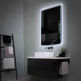 Espejo LED Vertical | Control por interruptor de pared | Luz blanca fría - Reyze Seria Edge Model 5